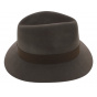 Brown Fur Felt Traveller Hat Scott - Crambes