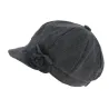 Casquette Gavroche Dahlia Laine Grise - Traclet Reference : 3398 | Chapellerie Traclet