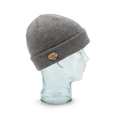 The Junior Acrylic Gray Beanie - Coal  Reference: 5071 | Traclet Hat Shop