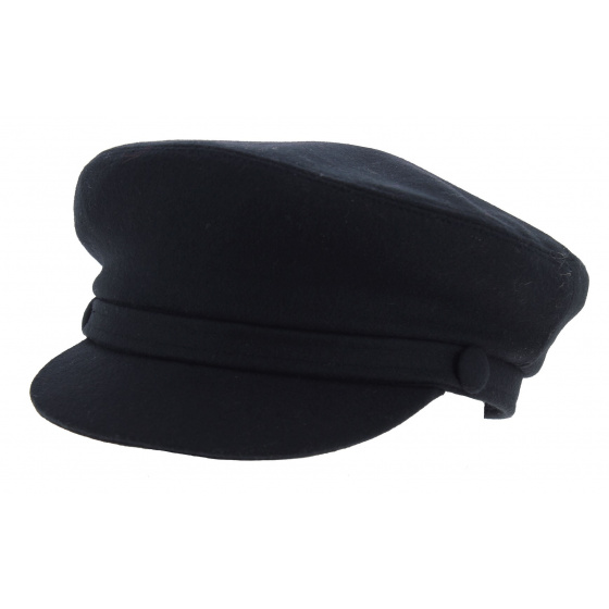 Taglia Navy Wool Sailor Cap - Traclet