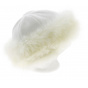 Chamonix Fur Beanie - Off-white