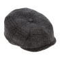 Hatteras Clare Cap Harris Tweed Wool Gray - Fléchet