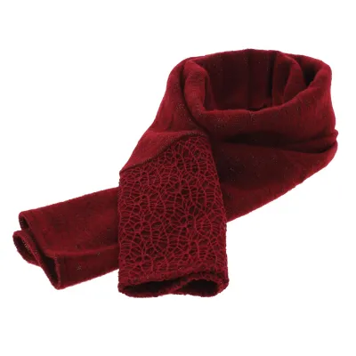 Kohali Wool & Polyester Scarf Red - Mtm Reference: 7721 | Chapellerie Traclet