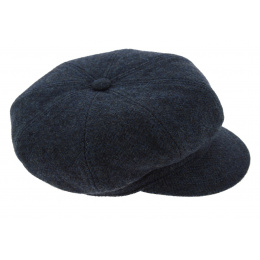 Midtown Wool Newsboy Cap Blue - Stetson