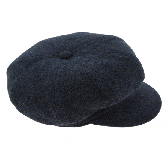 Midtown Wool Newsboy Cap Blue - Stetson