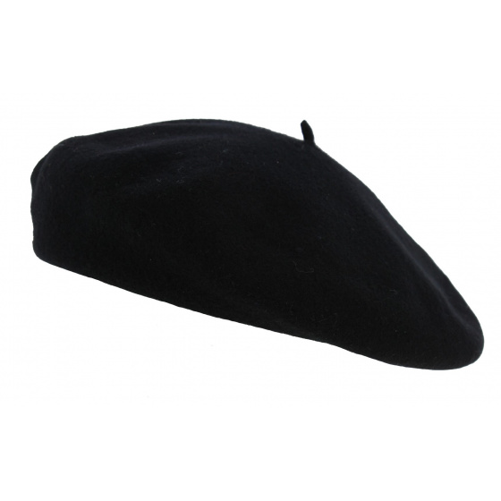 Black Bilbao Basque beret