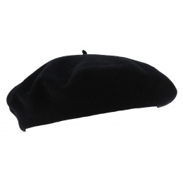 Black Bilbao Basque beret