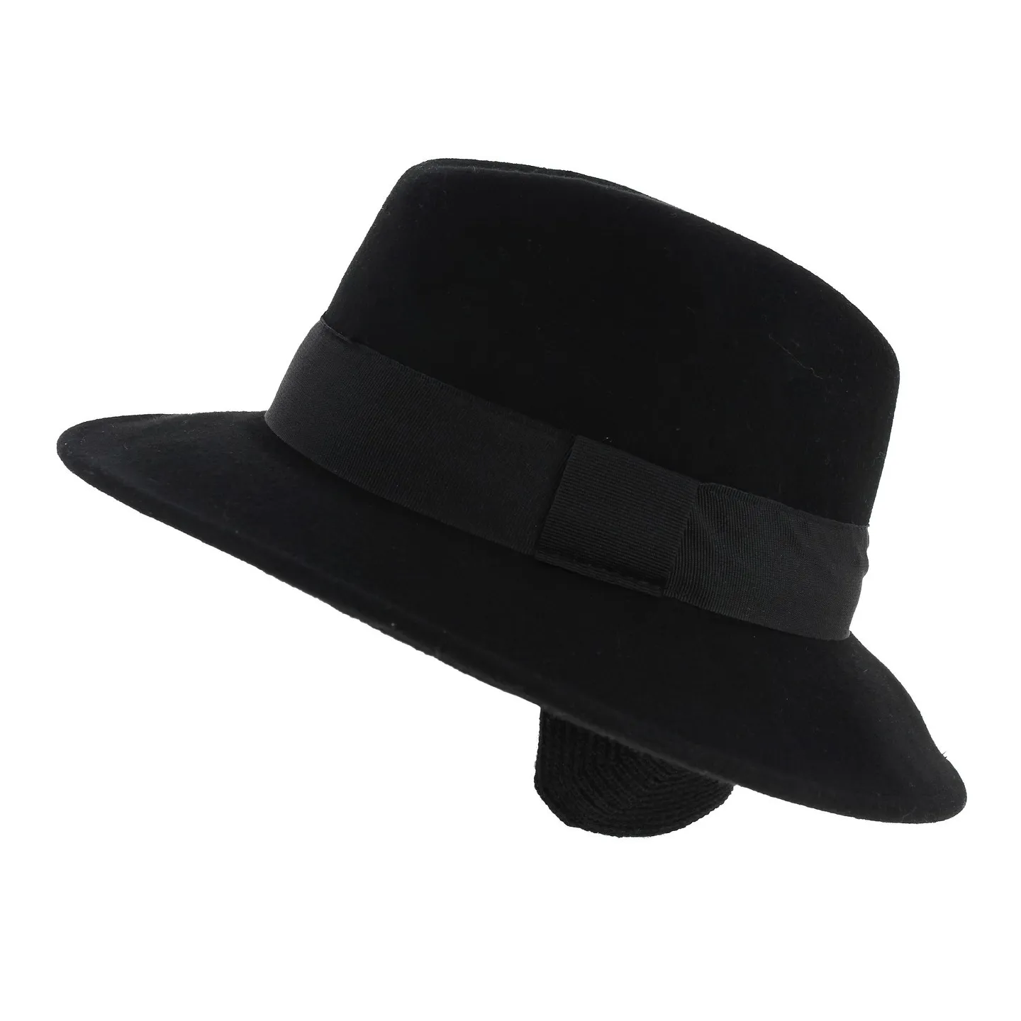 Chapeau Cache-Oreilles Pliable & Imperméable Noir - Traclet Reference : 6096 | Chapellerie Traclet