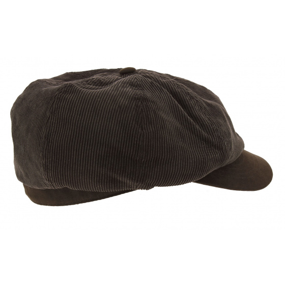 Casquette Arnold Winkle Style Velours Marron - Aussie Apparel Casquette Arnold Winkle Style Velours Marron - Aussie Apparel