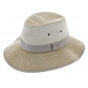 Durban Cotton Safari Hat Beige - Crambes