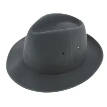 Sylvain Traveller Hat Cotton Grey - Crambes Reference: 7746 | Traclet Hat Shop