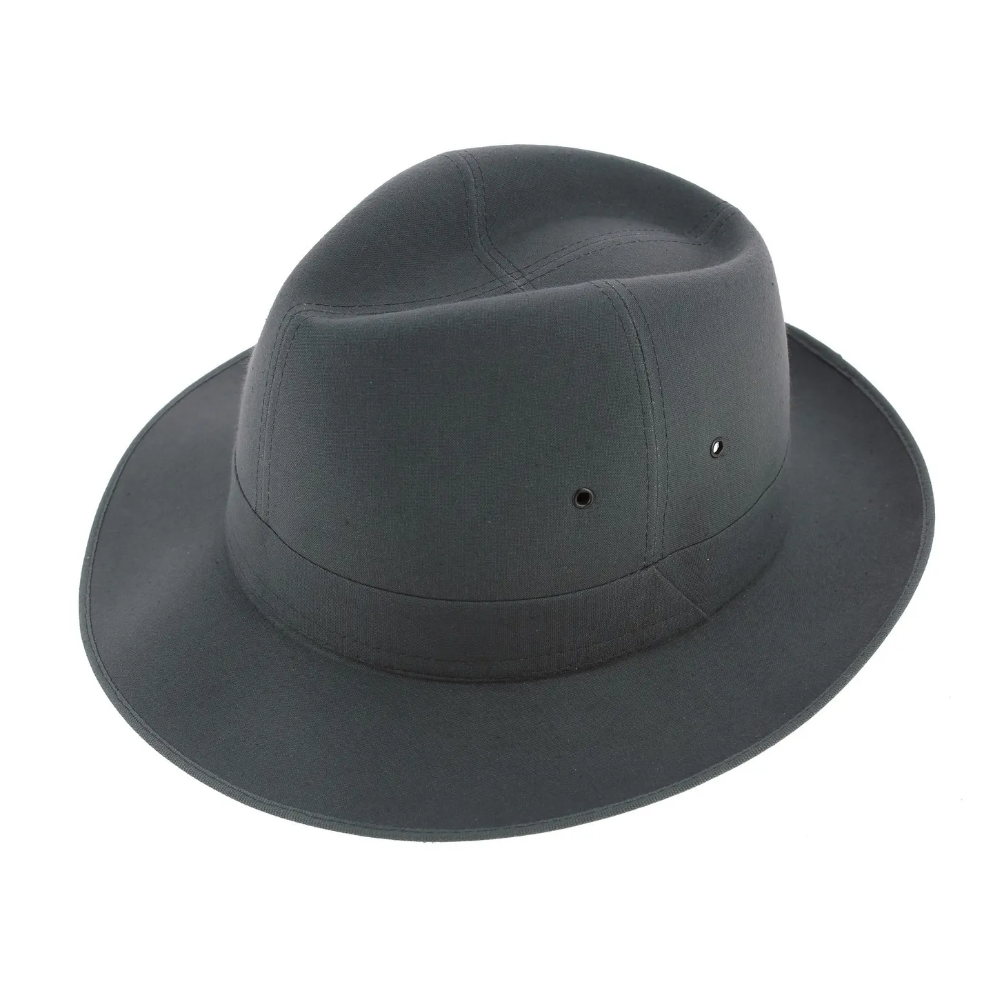 Chapeau Traveller Sylvain Coton Gris - Crambes Reference : 7746 | Chapellerie Traclet
