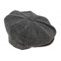 Casquette irlandaise  Octagon gris - Hanna hats