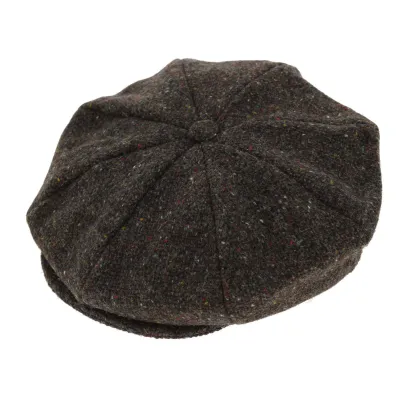 Casquette Irlandaise Tralee Marron Chiné - Hanna Hats