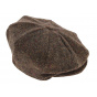 Mottled brown Irish cap - Hanna hats