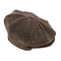 Casquette Irlandaise Chevrons Marrons