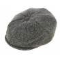 Casquette Irlandaise Foxford Laine Tweed Gris - Hanna Hats