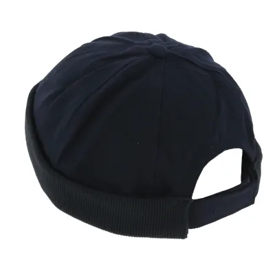 Bonnet Docker Drac Coton Marine - Traclet Reference : 7457 | Chapellerie Traclet