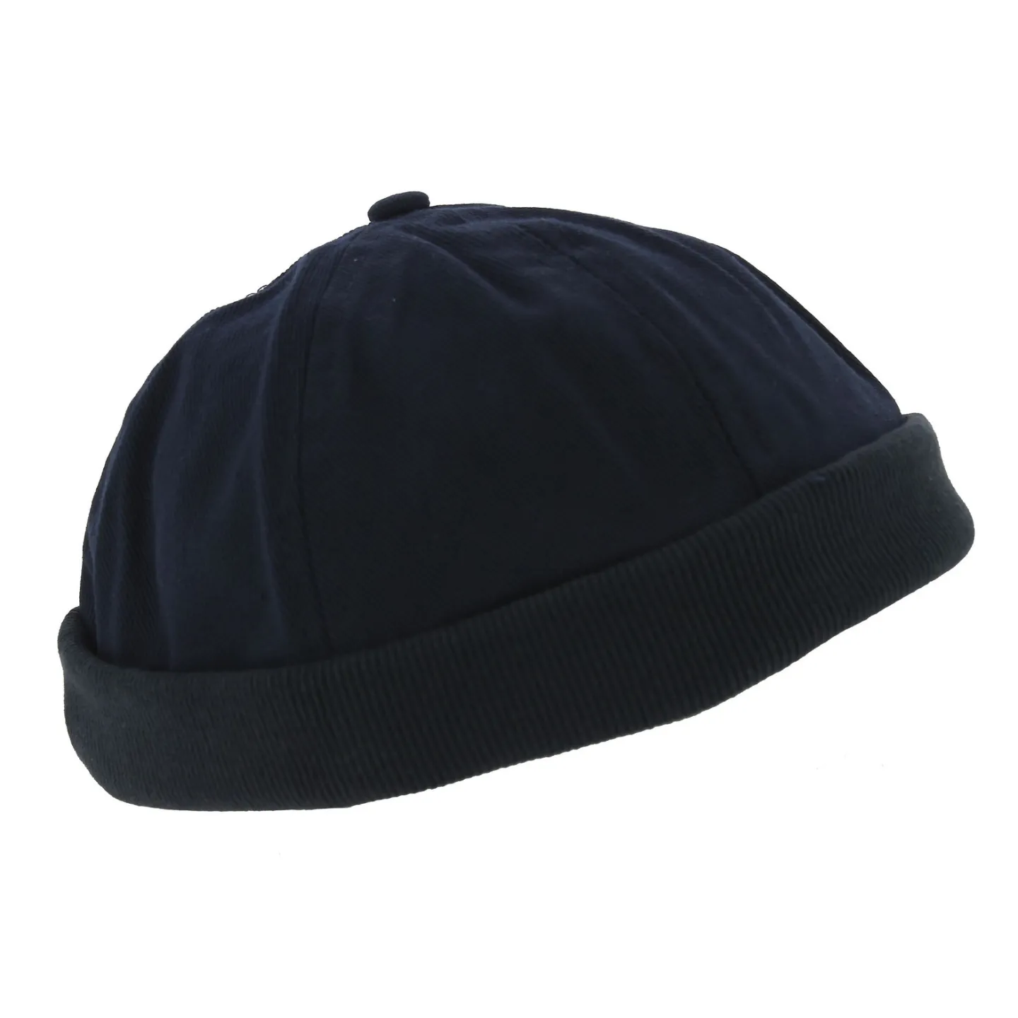 Bonnet Docker Drac Coton Marine - Traclet Reference : 7457 | Chapellerie Traclet