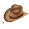 Chapeau Cowboy Fighter Harrison Paille Papier - Traclet Reference : 7762 | Chapellerie Traclet