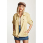 Marin Kurt Cap Linen & Cotton Brown - Brixton