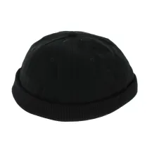 bonnet miki coton noir - bonnet breton