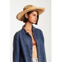 Jenna Wide-Brimmed Style Hat Natural Raffia - Brixton