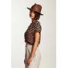 Chapeau Traveller Lera Paille Bronze - Brixton Reference : 6768 | Chapellerie Traclet