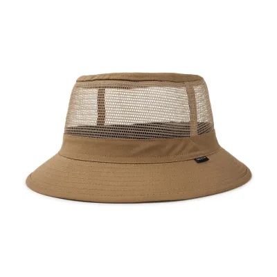 Hardy Tawny Cotton Mesh Bucket Hat - Brixton Reference: 7785 | Traclet Hat Shop