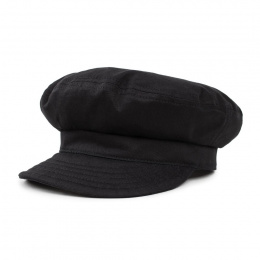 Fiddler Unstructured Cotton Navy Cap Black - Brixton