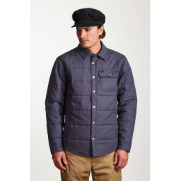 Fiddler Unstructured Cotton Navy Cap Black - Brixton