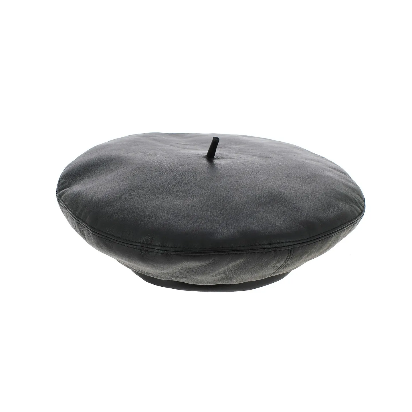 Beret femme basque cuir - achat beret cuir Reference : 2725 | Chapellerie Traclet