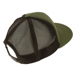 Casquette Trucker The Wilds Coton Kaki & Maron - Coal