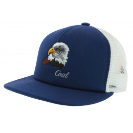 Casquette Trucker The Wilds Coton Bleu & Blanc - Coal