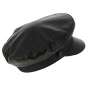 Casquette Marin Stewart Cuir Rouge - Traclet