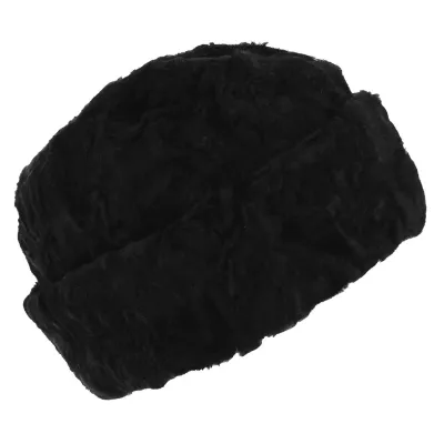 Saratov Astrakhan Hat with Black Ear Flaps - Traclet Reference: 7822 | Traclet Millinery