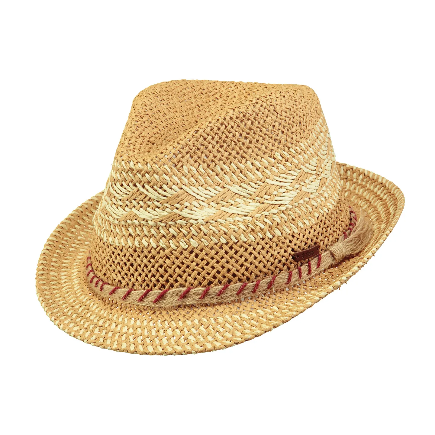 Chapeau Trilby Raffia Venture Naturel - Barts  Reference : 6483 | Chapellerie Traclet