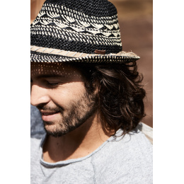 Black Venture Trilby Hat - Barts