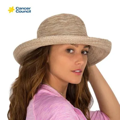 Chapeau CANCER COUNCIL Classic Breton Style Ladies Hat Reference : 7834 | Chapellerie Traclet
