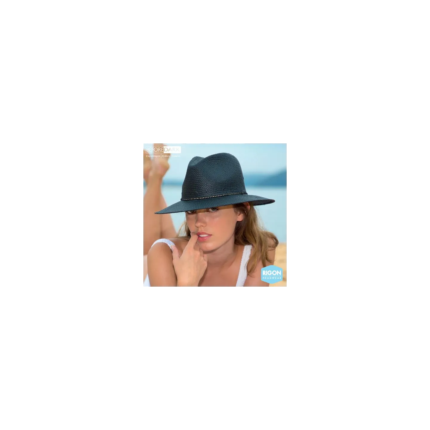 Chapeau Traveller Celine Noir - Rigon Headwear Reference : 6531 | Chapellerie Traclet