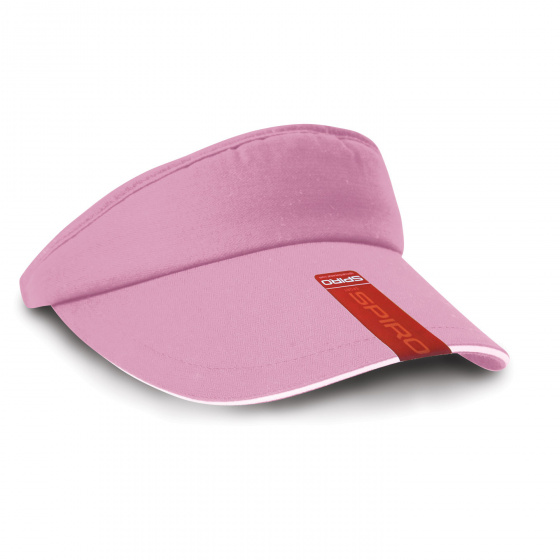 Simple Cotton Visor - Pink