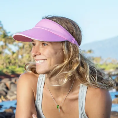 Simple sports visor - pink Reference: 1303 | Chapellerie Traclet