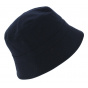 Santander Reversible Cotton Bucket Hat Blue & White - Beechfield