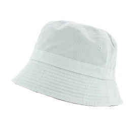 Bob réversible Santander Coton Bleu & Blanc - Beechfield