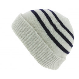 Duncan sailor hat White stripes - Traclet