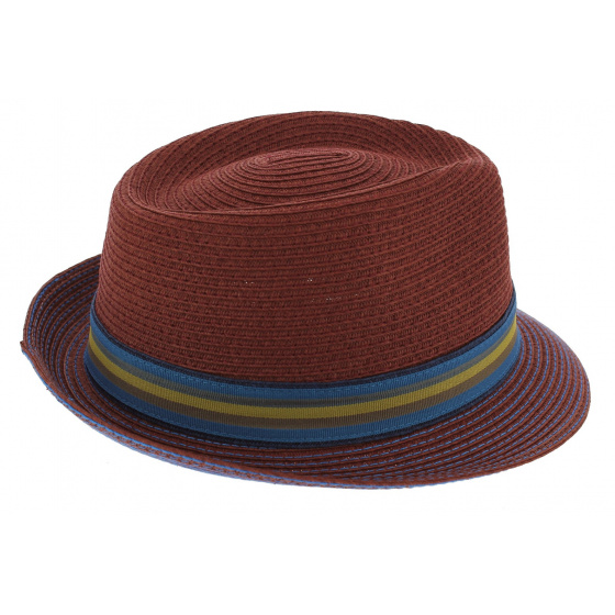 Stetson Munster Toyo Red Trilby Hat