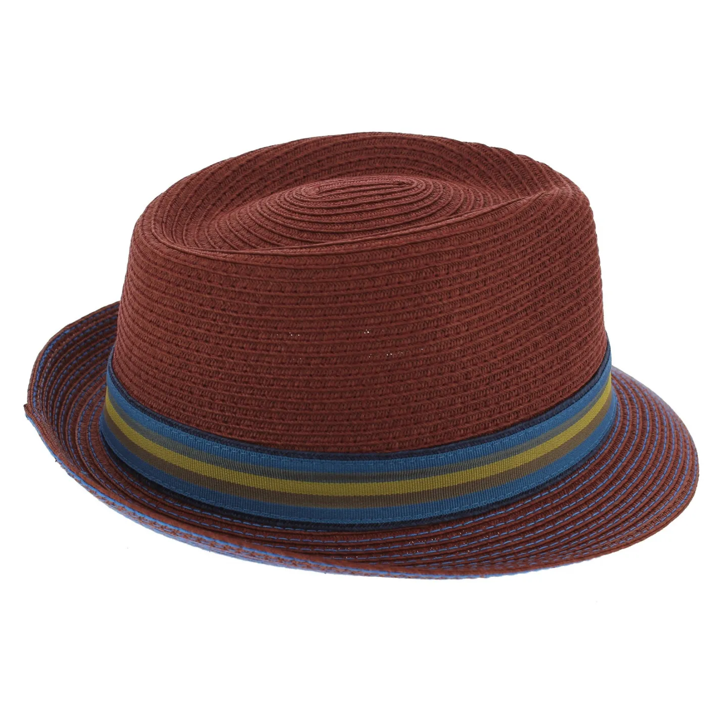 Chapeau Trilby Munster Toyo Rouge - Stetson - achat chapeau de paille Reference : 3483 | Chapellerie Traclet