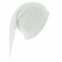 Long Chacarel Cotton Nightcap White - Traclet