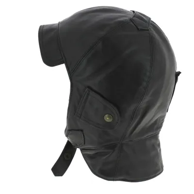 Leather Car Helmet