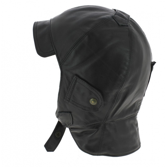 Leather Car Helmet